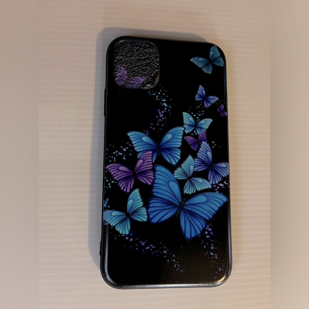 New Soft Phone Case for Galaxy A12 with butterflies